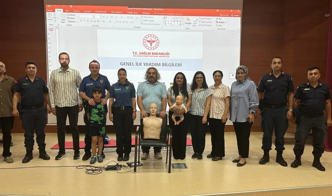 Çiçekdağı’nda kamu kurumlarında görev yapan personelin acil durumlarda doğru ve