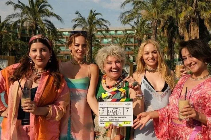 "Gelin Takımı 2" adlı film Fethiye çekimlerinde gergin anlara sahne
