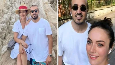 Sevilen yıldız Ezgi Mola ve iş adamı Mustafa Aksakallı çiftinin