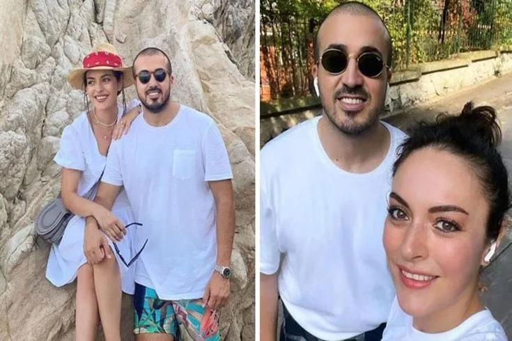 Sevilen yıldız Ezgi Mola ve iş adamı Mustafa Aksakallı çiftinin