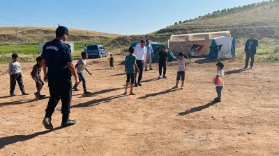 Kırşehir Vali Yardımcısı Alper Balcı, Çiçekdağı Kaymakamı Murat Görmüş ve