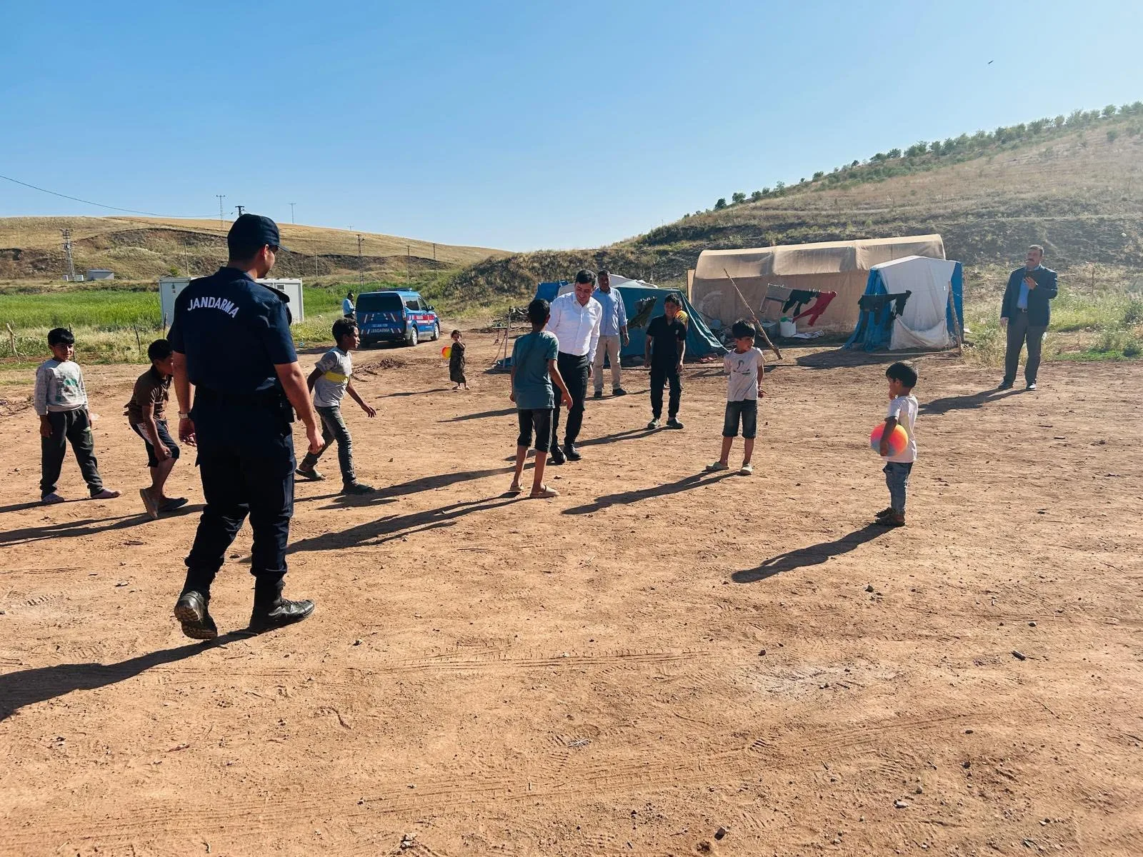 Kırşehir Vali Yardımcısı Alper Balcı, Çiçekdağı Kaymakamı Murat Görmüş ve