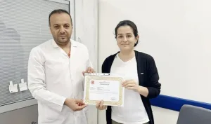 Yerköy Kaymakamı Muharrem Coşgun, Şehit Korgeneral Osman Erbaş Devlet Hastanesi'nde