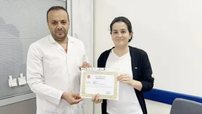 Yerköy Kaymakamı Muharrem Coşgun, Şehit Korgeneral Osman Erbaş Devlet Hastanesi'nde