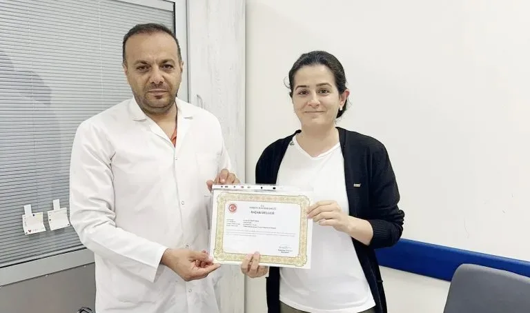 Yerköy Kaymakamı Muharrem Coşgun, Şehit Korgeneral Osman Erbaş Devlet Hastanesi'nde