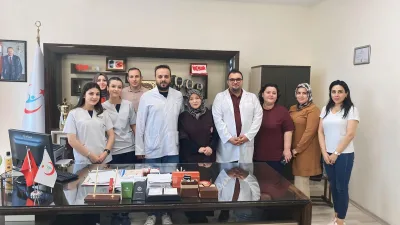 Yerköy Devlet Hastanesi Başhekimi Uzm. Dr. Ali Demir ve yönetim