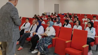 Yerköy Devlet Hastanesi’nde staj yapan Sağlık Meslek Lisesi 12. sınıf