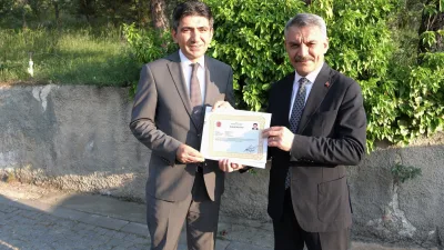 Yozgat Vali Mehmet Ali Özkan ve eşi, görev yerleri değişen