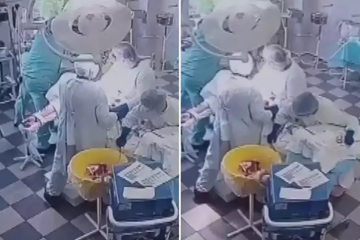 Petropavlovsk Hastanesi'ndeki doktorlar, Kamçatka'da meydana gelen 8.8 büyüklüğündeki depremde ameliyat