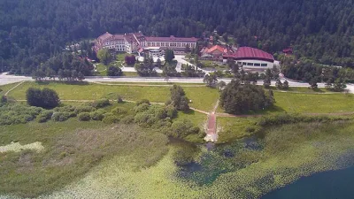 Abant mevsimi geldi ve sonbaharda bu doğal güzellik bir başka