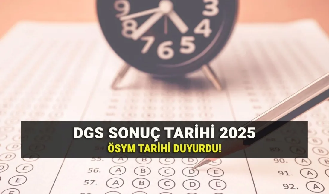 Önlisans mezunlarının lisans eğitimine geçiş yapabilmesi için uygulanan DGS sınavı