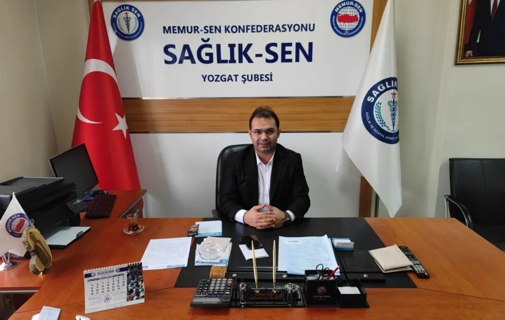 Sağlık-Sen Yozgat Şube Başkanı Gökhan Eroğlu, Aile Hekimliği Sözleşme ve