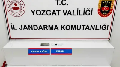 Kayseri’den Boğazlıyan’a uyuşturucu madde getirileceği bilgisi üzerine düzenlenen operasyonda 3.8