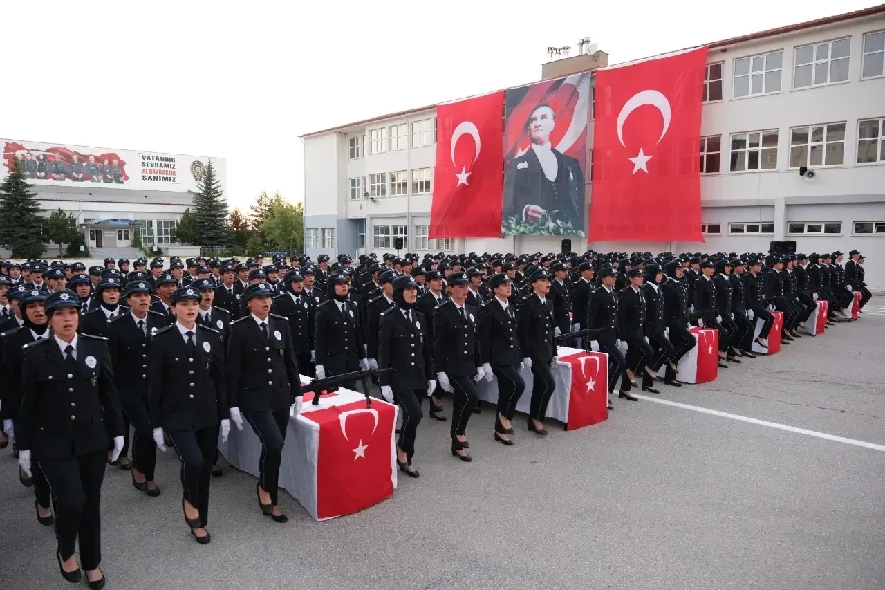Yozgat Polis Meslek Eğitim Merkezi (POMEM) 31. dönem mezuniyet töreni