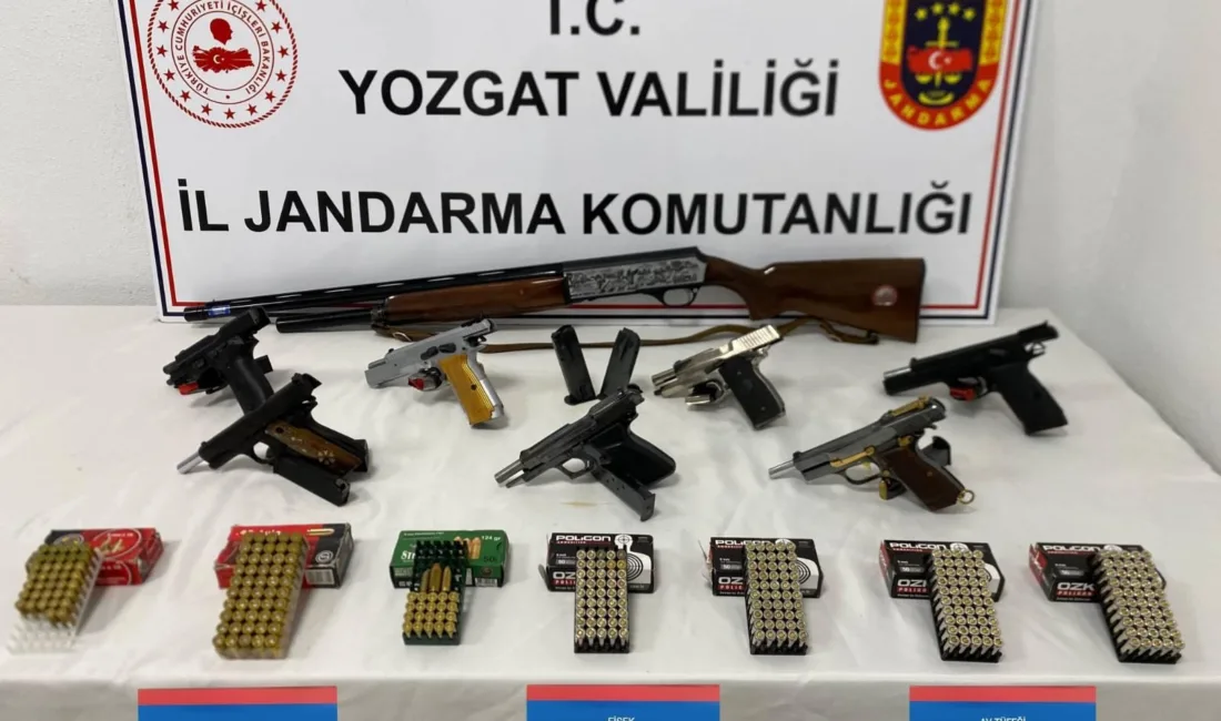Yozgat’ın Akdağmadeni ilçesinde bir köyde yapılan operasyonda toprağa gömülü çok