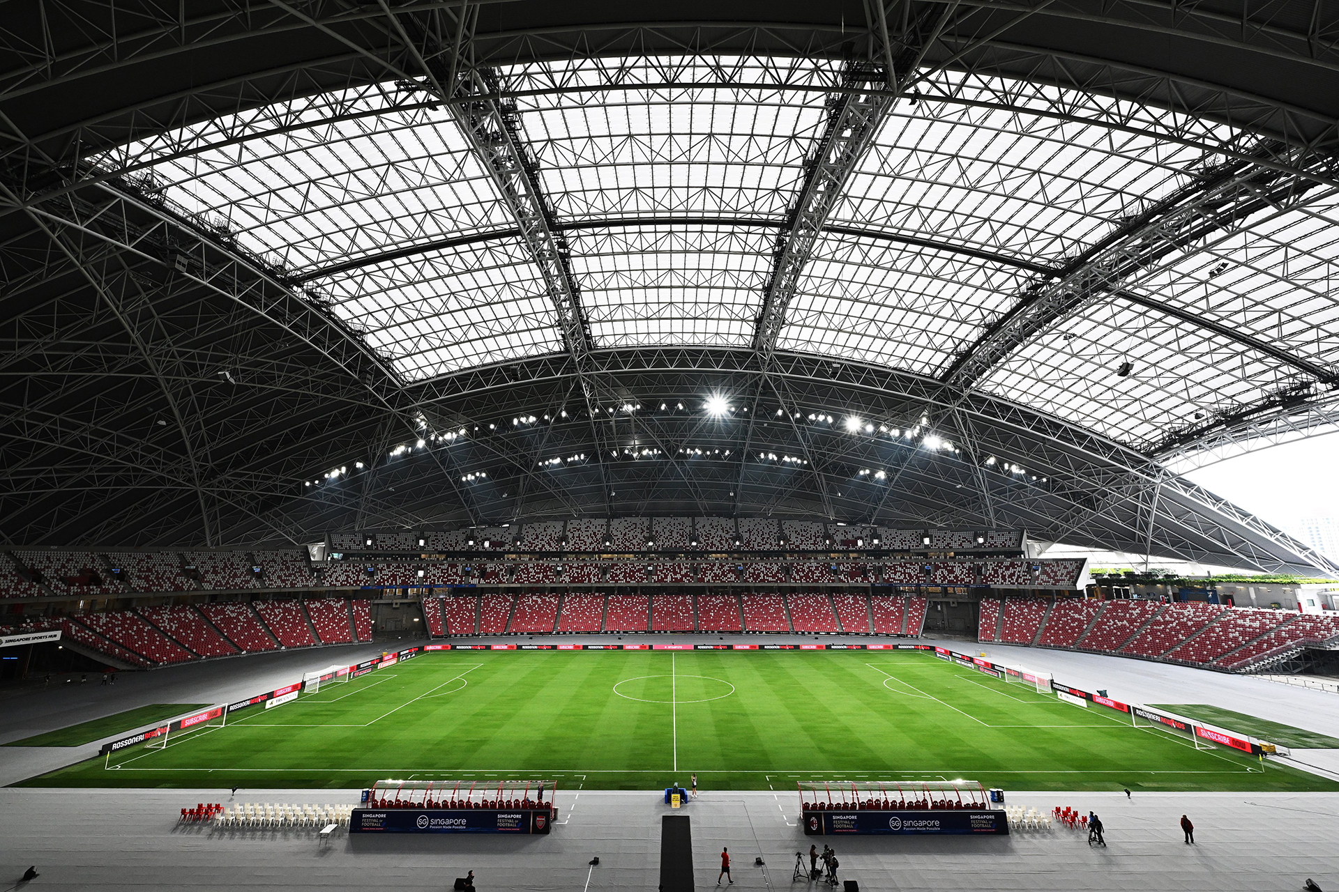 Arsenal ile Milan arasında oynanacak hazırlık maçı öncesi heyecan dorukta.