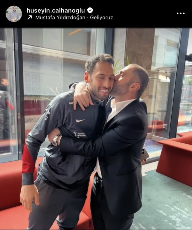 Hakan Çalhanoğlu'nun babasının heyecanlandıran paylaşım: Geliyoruz