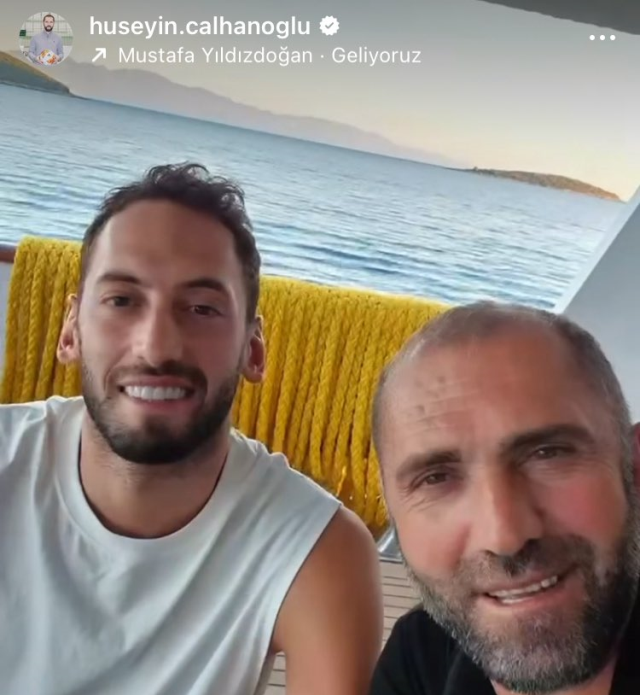 Hakan Çalhanoğlu'nun babasının heyecanlandıran paylaşım: Geliyoruz