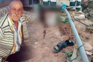 Kırşehir’e bağlı Özbağ Kasabası’nın Kışlapınar Mahallesi’nde sulama suyu nedeniyle çıkan