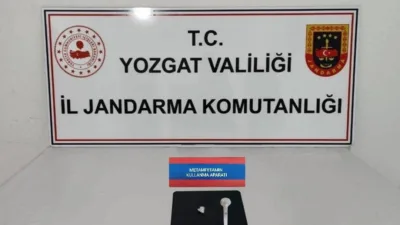 Yerköy ilçemizde jandarma ekiplerinin yaptığı yol kontrolü sırasında bir araçta