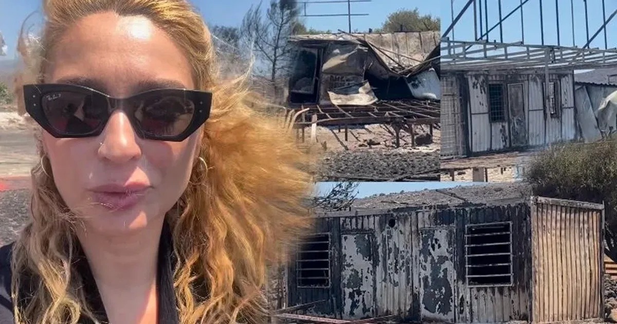 Ünlü isim Bilge Öztürk'e ait işletme, İzmir'deki orman yangınında büyüyen