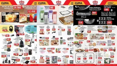 BİM, her hafta olduğu gibi bu hafta da cazip aktüel