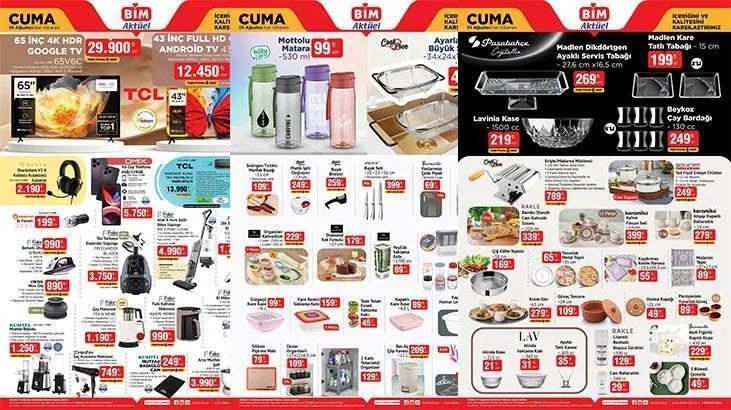 BİM, her hafta olduğu gibi bu hafta da cazip aktüel