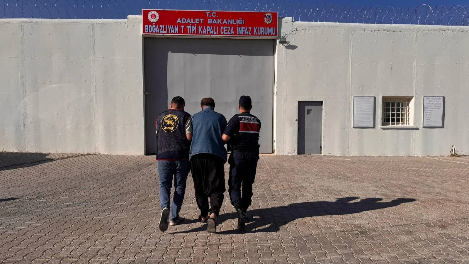 Boğazlıyan’da jandarma ekiplerinin düzenlediği operasyonda, “kişiyi hürriyetinden yoksun kılma” suçundan