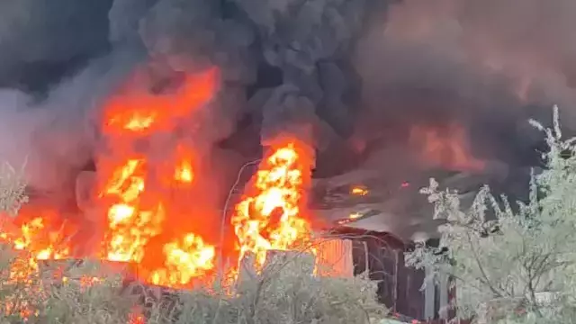 Yozgat'ın Sorgun ilçesinde Aydınlıkevler Mahallesi stadyum mevkiinde bir tandırda çıkan