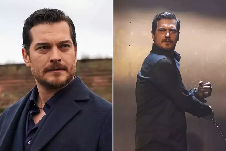 Ünlü oyuncu Çağatay Ulusoy, "Eşref Rüya" dizisindeki bıyıklı imajıyla hayranlarını