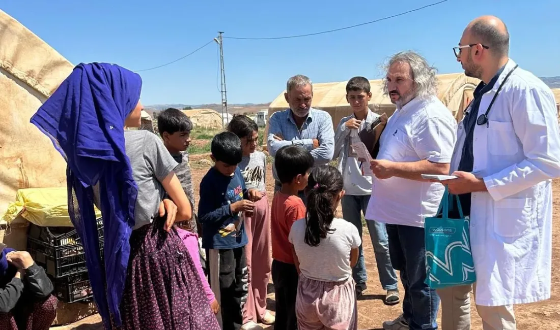 Çiçekdağı Toplum Sağlığı Merkezi personelleri, Gölcük ve Köseli bölgelerindeki mevsimlik