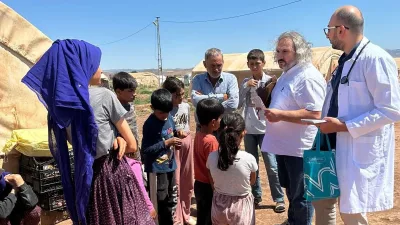 Çiçekdağı Toplum Sağlığı Merkezi personelleri, Gölcük ve Köseli bölgelerindeki mevsimlik