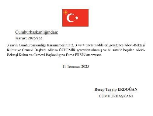 Yeni Alevi Bektaşi Kültür ve Cemevi Vakfı Başkanı Esma Ersin kimdir?