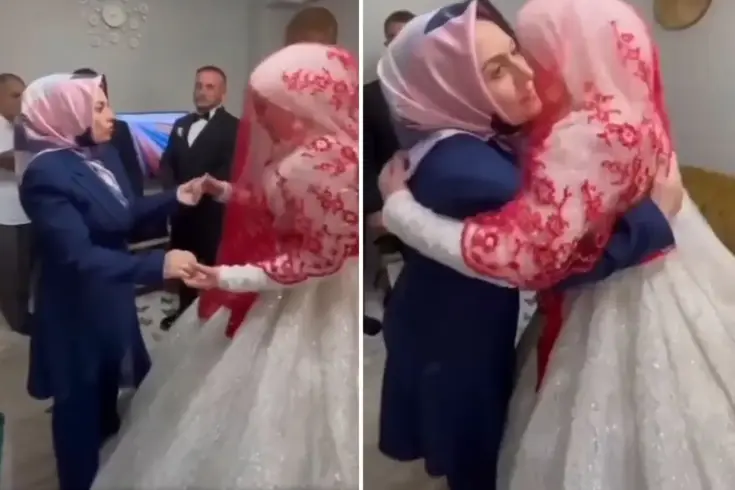 Bir annenin gelinlik giyip evden çıkan kızına, 'Eğer mutsuz olursan