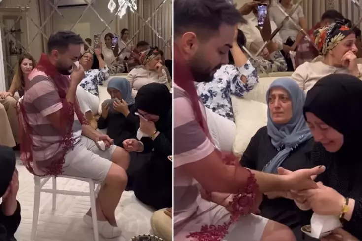 Mayıs ayında sade bir nikah töreniyle evlenen Kadir Ezildi ve