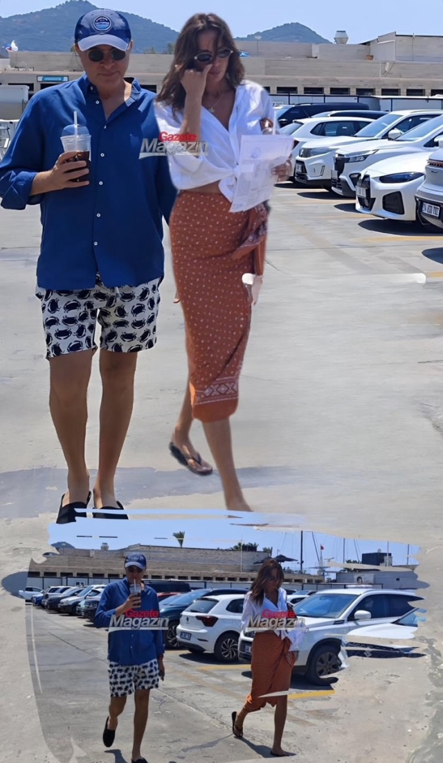 Boşanma sürecindeki Güzide Duran, Fikret Orman'la Bodrum'da yakalandı