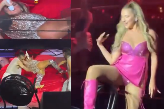 Hadise Harbiye'yi salladı! Yatakta dans, Sahnede duş...