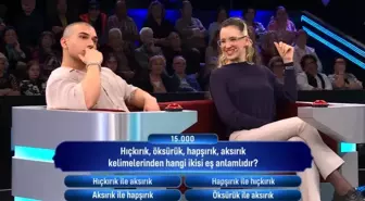 Güven Bana yarışmasında izleyicilerin ilgisini çeken "Hıçkırık, öksürük, hapşırık, aksırık