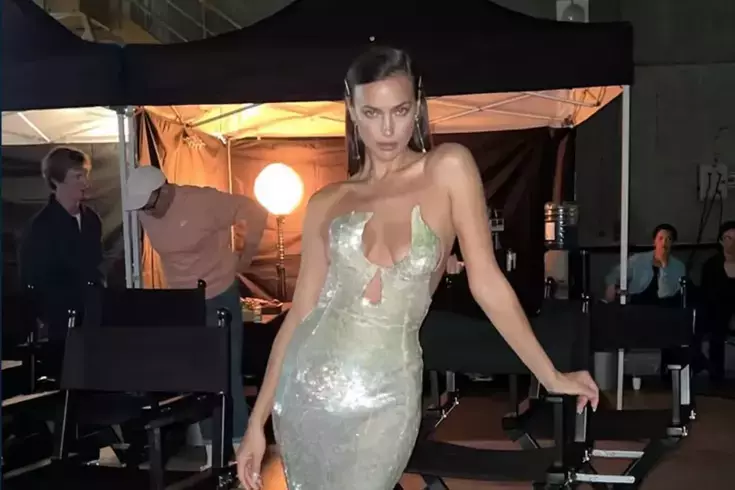 Dünyaca ünlü model Irina Shayk, İstanbul'u ziyaret ederek tarihi mekanlarda