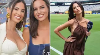 DAZN'in Kulüpler Dünya Kupası yayınlarında görev alan İtalyan kadın futbol