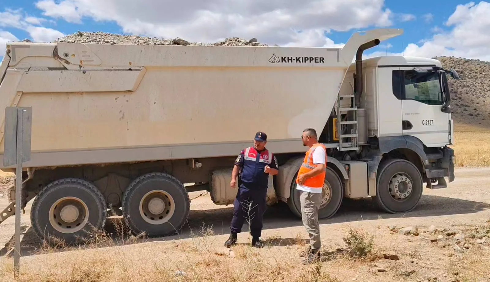 Yozgat İl Jandarma Komutanlığı ekipleri, Yüksek Hızlı Tren (YHT) hattı