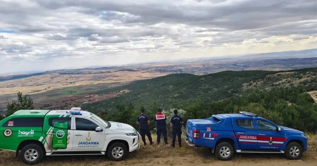 Yozgat İl Jandarma Komutanlığı, yaz aylarında artan sıcaklık ve kuraklık