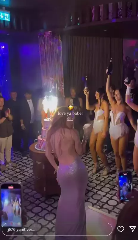 Jennifer Lopez 56. yaşını Antalya'da kutladı! Sürpriz parti gecenin finali oldu