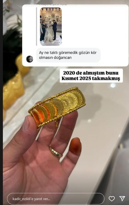 Kadir Ezildi'nin görkemli düğününde adeta altın yağdı