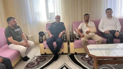 Yerköy İlçe Kaymakamı Mehmet Halis Aydın, Kuzey Irak'ta görev esnasında