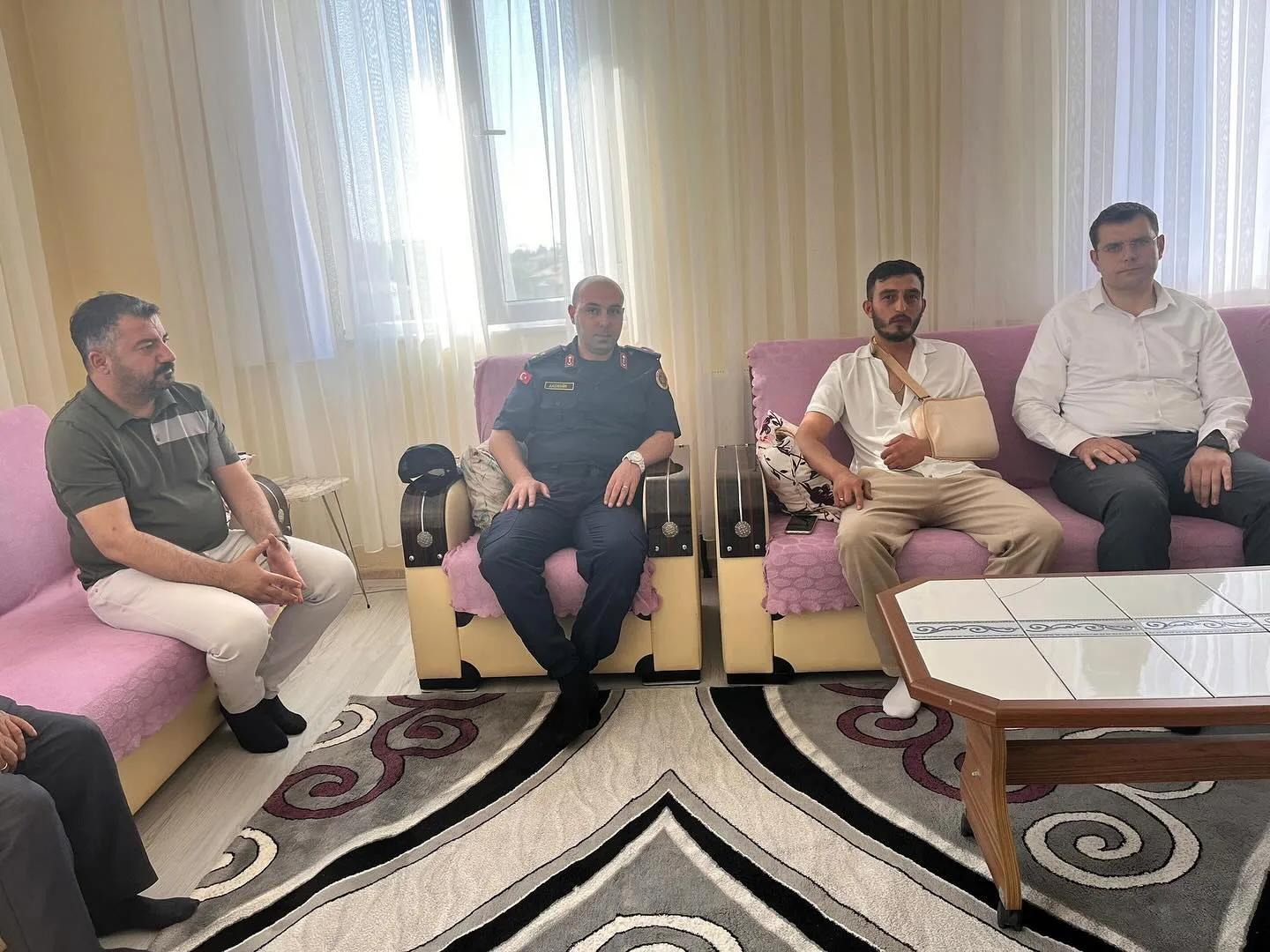 Yerköy İlçe Kaymakamı Mehmet Halis Aydın, Kuzey Irak'ta görev esnasında