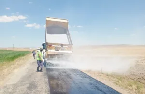 Yerköy İlçemize bağlı Kömüşören ve Aydıngün köyleri arasındaki yol, İl