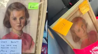 Bir genç kız portresi İngiltere'de alıcıları korku ve panik içinde