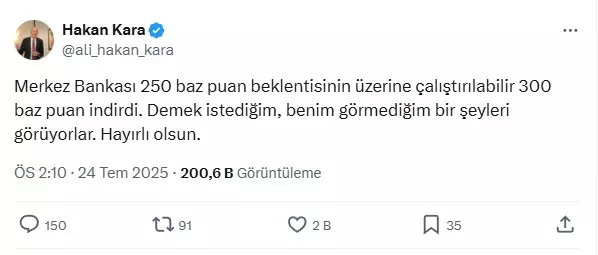 Merkez Bankası'ndan beklenmedik indirim: Ekonomistler şaşkın!