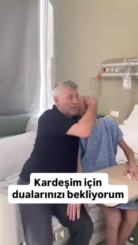 Metin Şentürk kanserle savaşan kardeşi için dua istedi